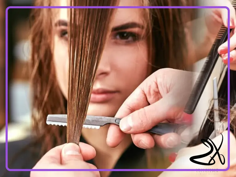 آموزش کوتاهی مو با استفاده از تیغ